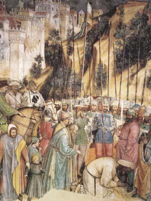 ALTICHIERO da Zevio The Beheading of St George (mk08) oil painting image